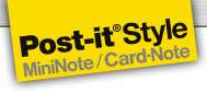 Post-it MiniNote/Card-Note